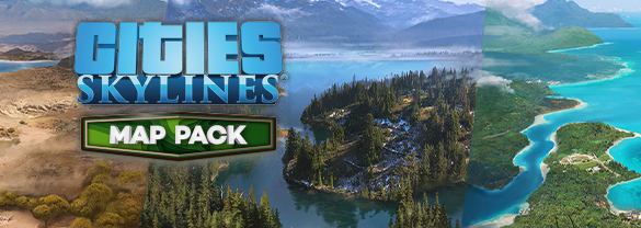 Cities: Skylines - Content Creator Pack: Map Pack