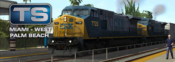 Train Simulator: Miami - West Palm Beach Route Add-On