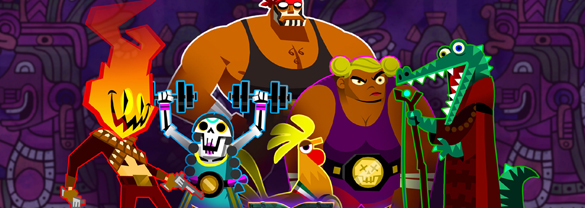 Guacamelee! 2 - The Proving Grounds (Challenge Level)