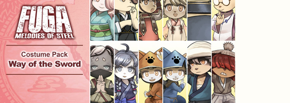 Fuga: Melodies of Steel - Way of the Sword Costume Pack
