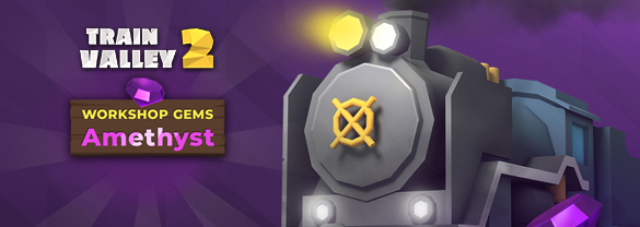 Train Valley 2: Workshop Gems - Amethyst